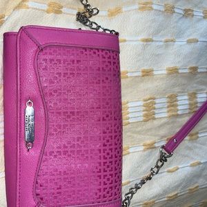 Nicole Miller Pink Crossbody